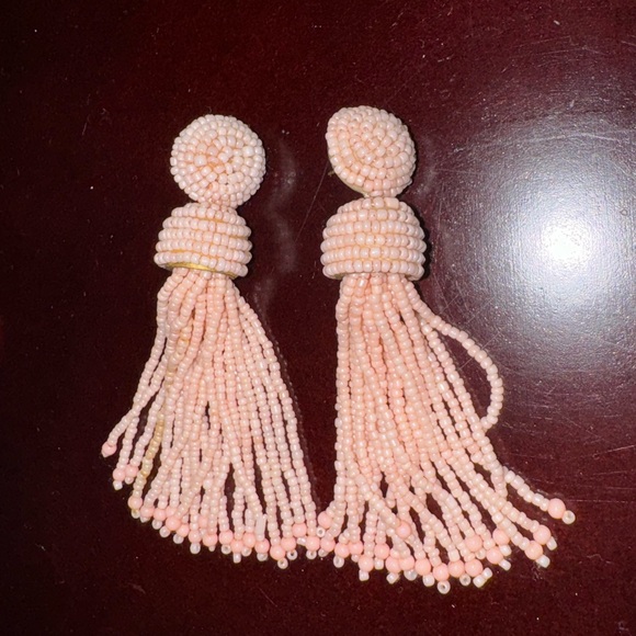Express Pink Statement Earrings - Picture 2 of 2